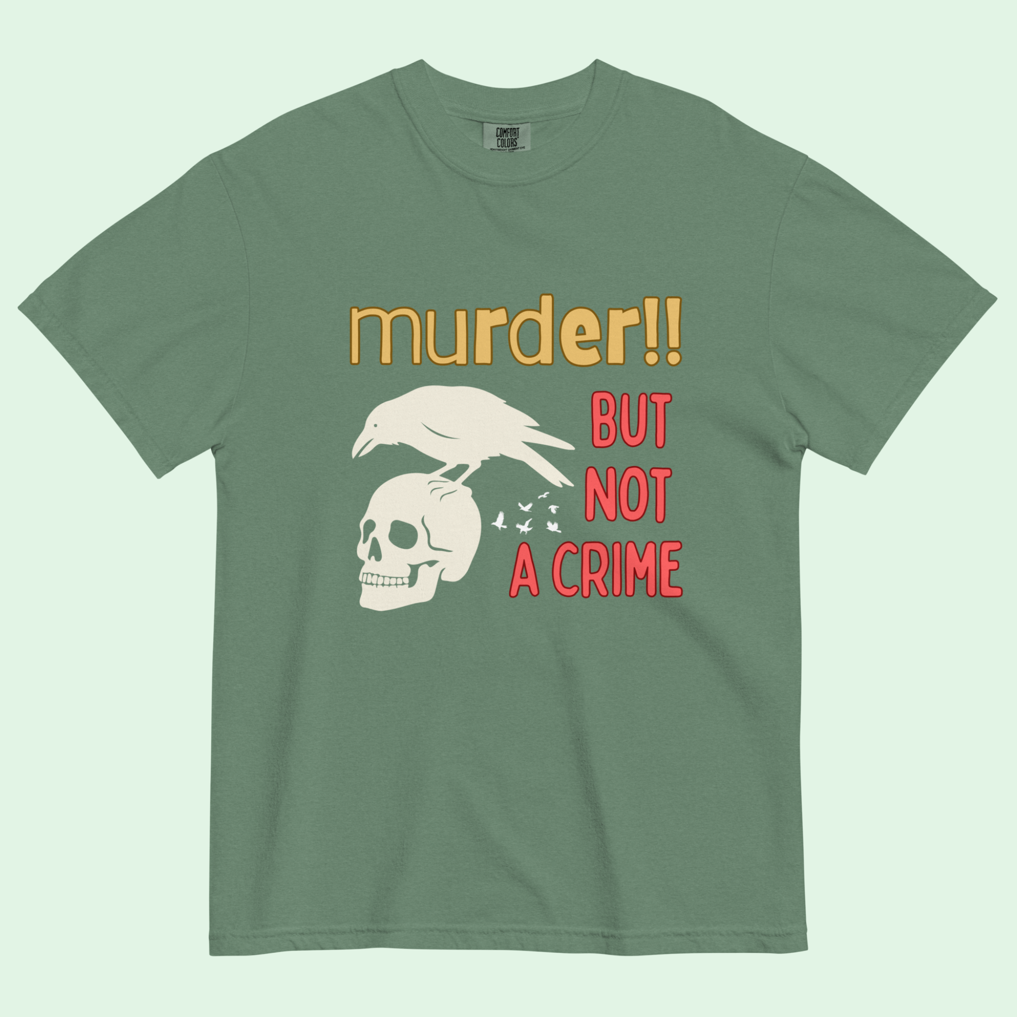 Murder of Crows™ | Heavyweight Graphic Tee