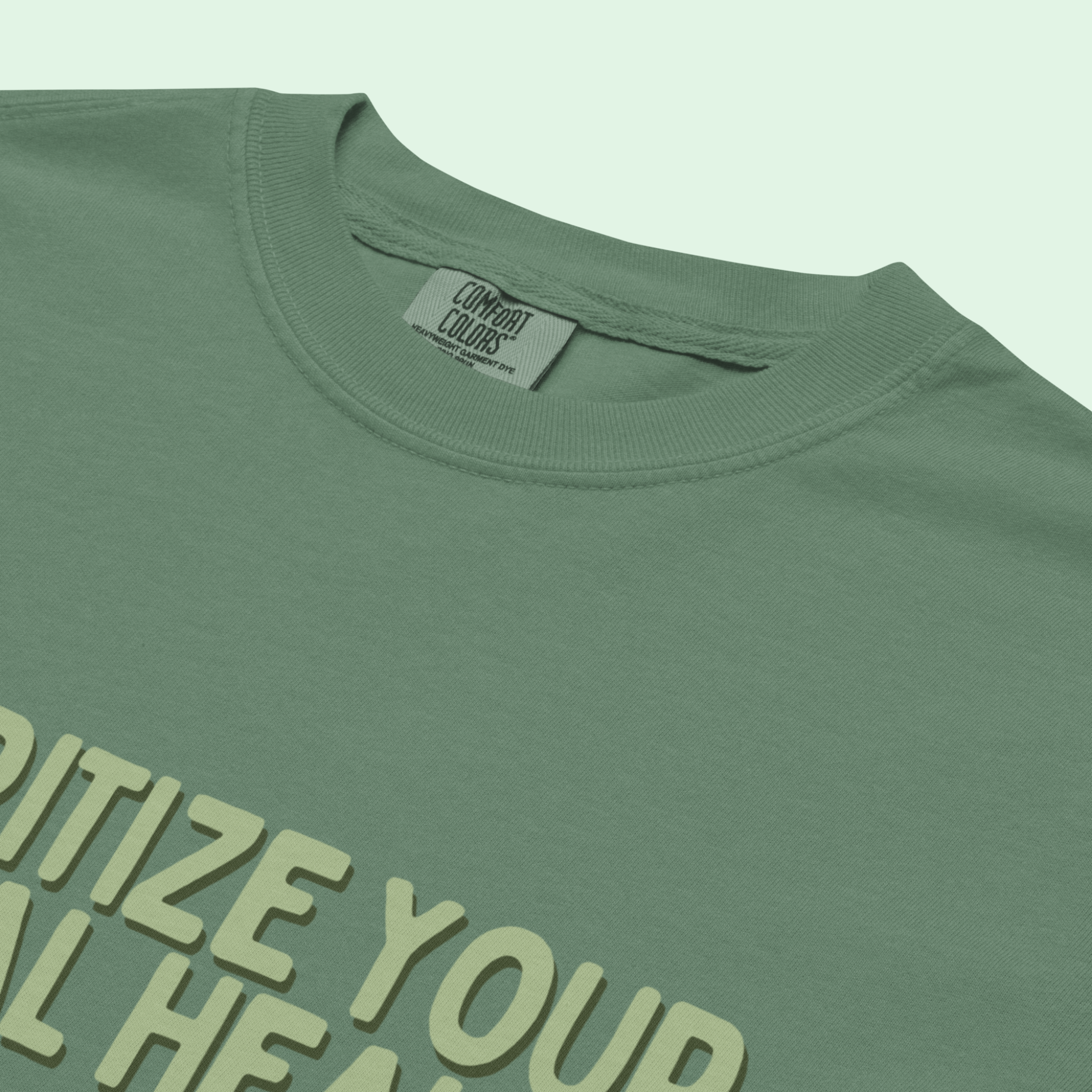 Prioritize Your Mental Health™ | Heavyweight Graphic Tee