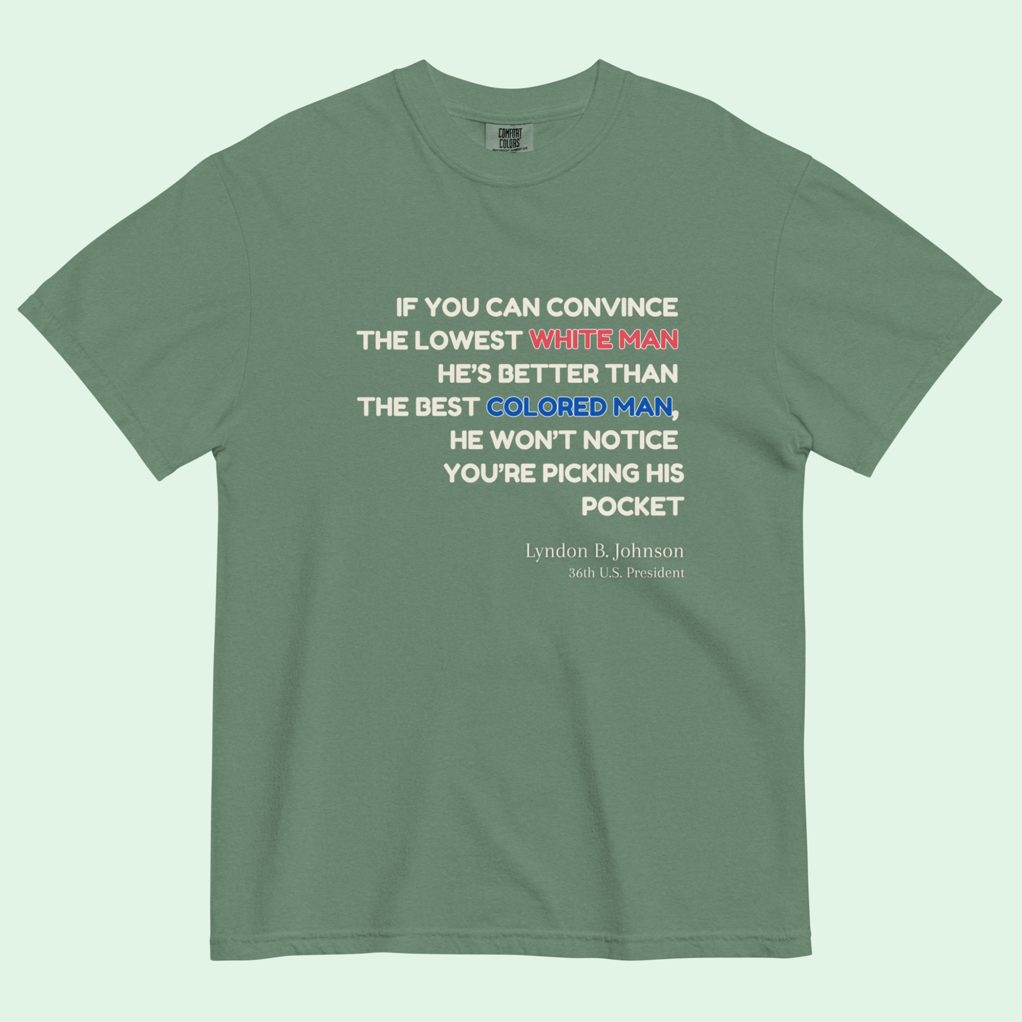 LBJ Quote™ | Heavyweight Graphic Tee