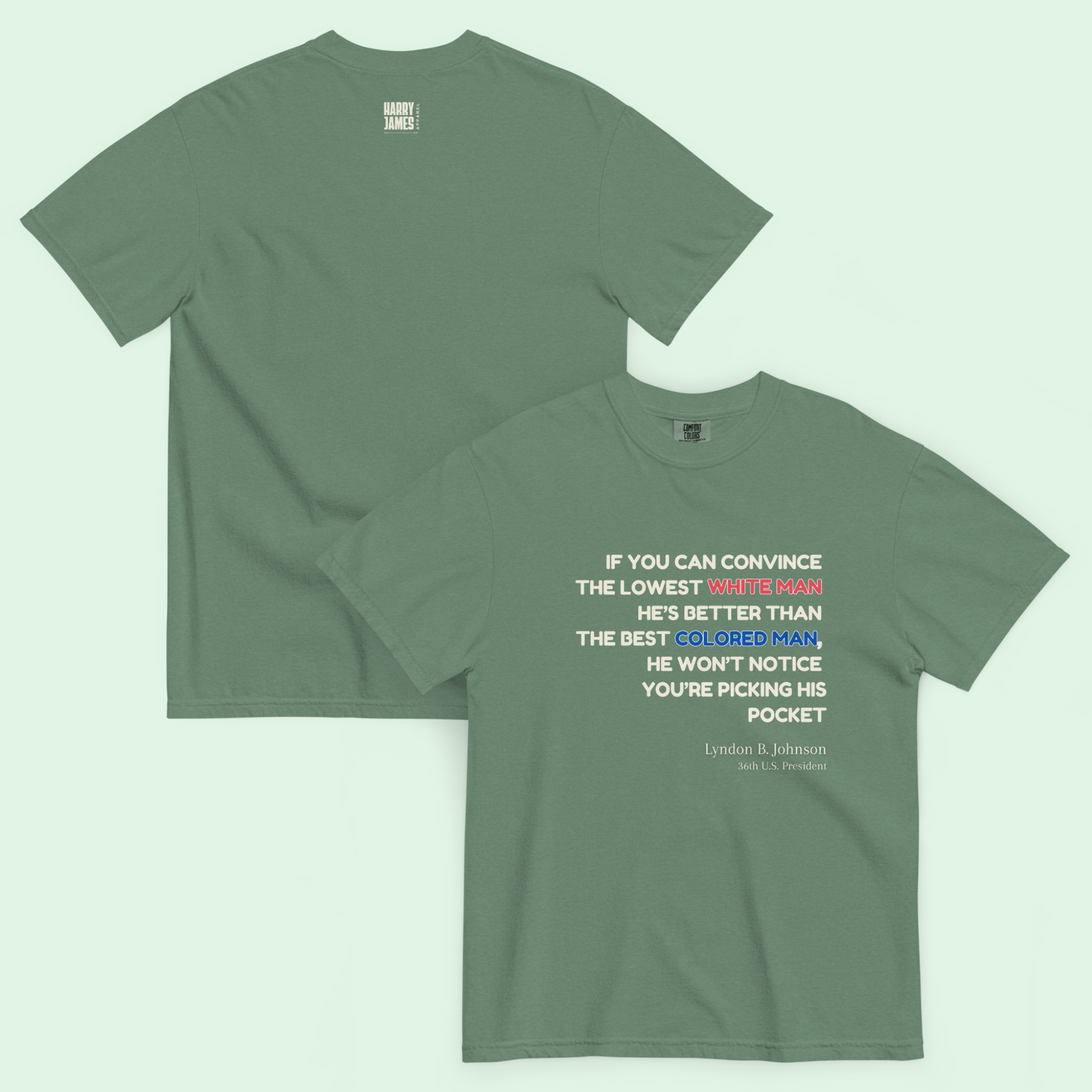 LBJ Quote™ | Heavyweight Graphic Tee