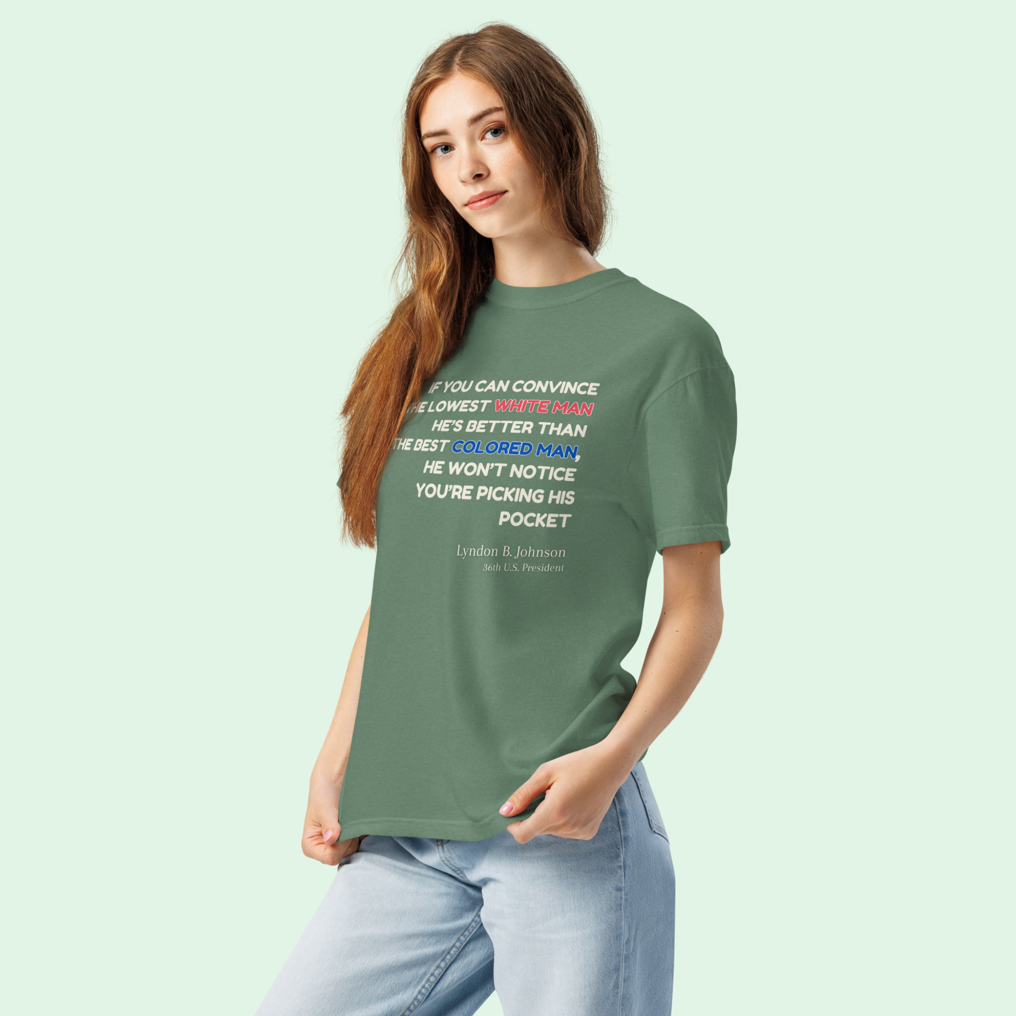 LBJ Quote™ | Heavyweight Graphic Tee
