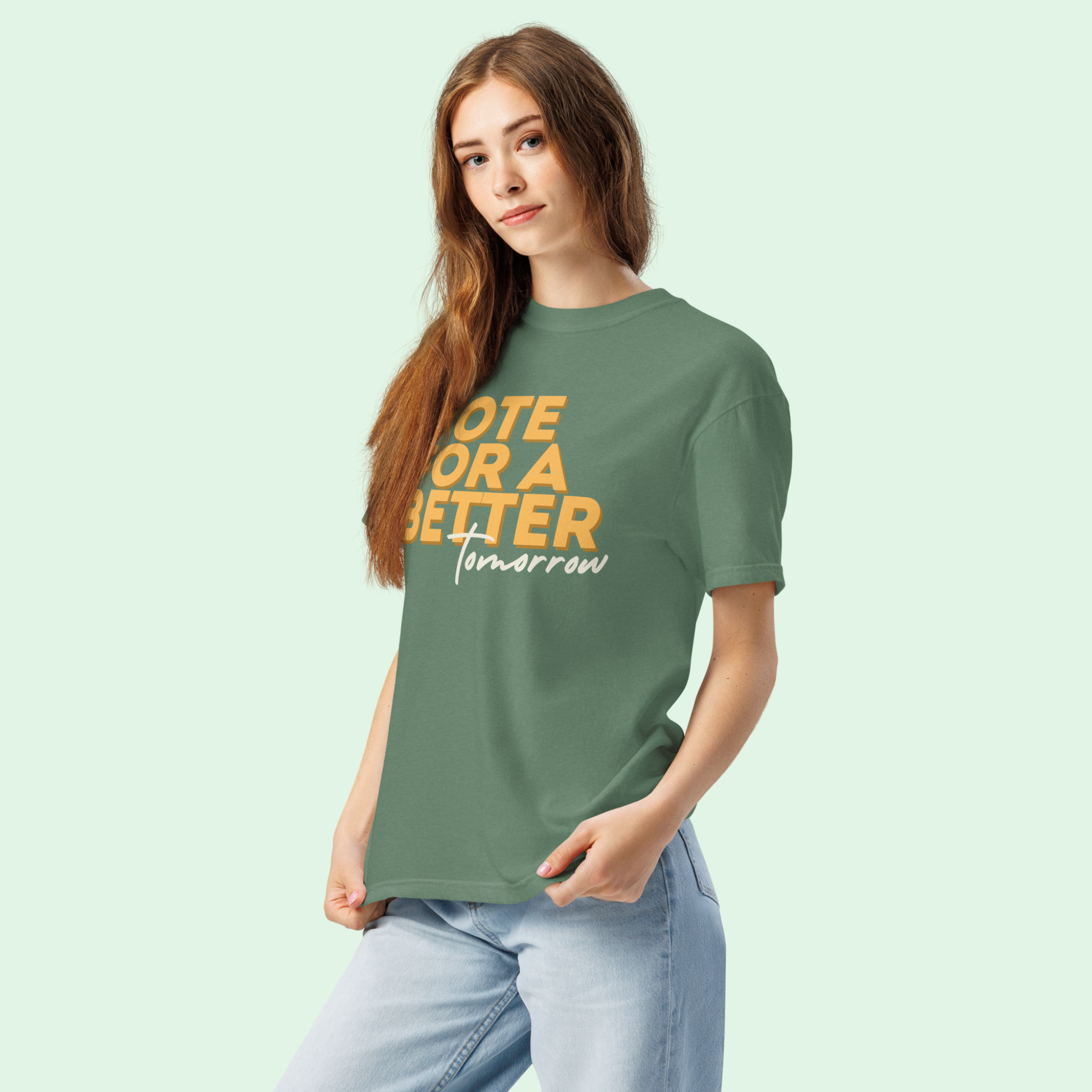 Vote for a Better Tomorrow™ | Heavyweight Graphic Tee