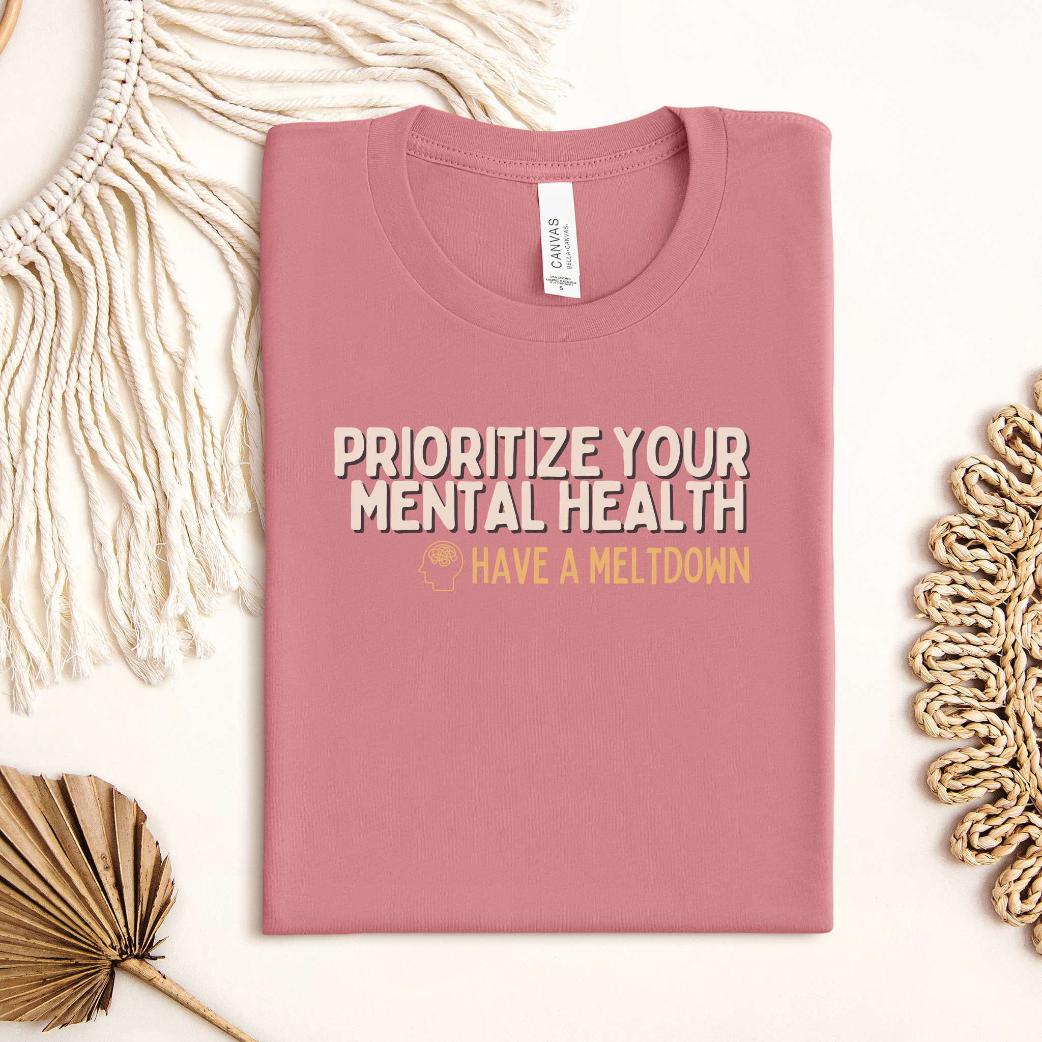 Prioritize Your Mental Health™ | Staple Graphic Tee