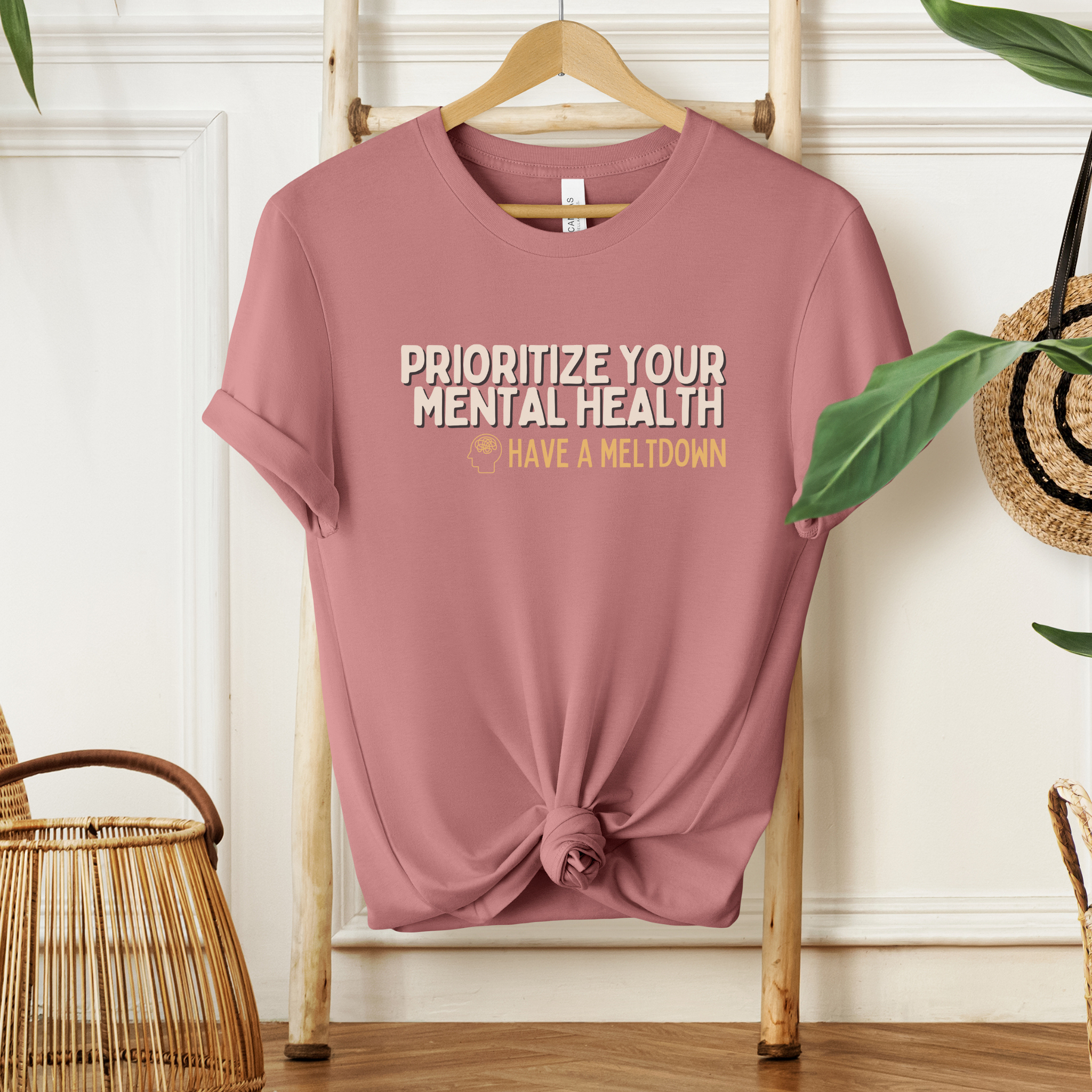 Prioritize Your Mental Health™ | Staple Graphic Tee