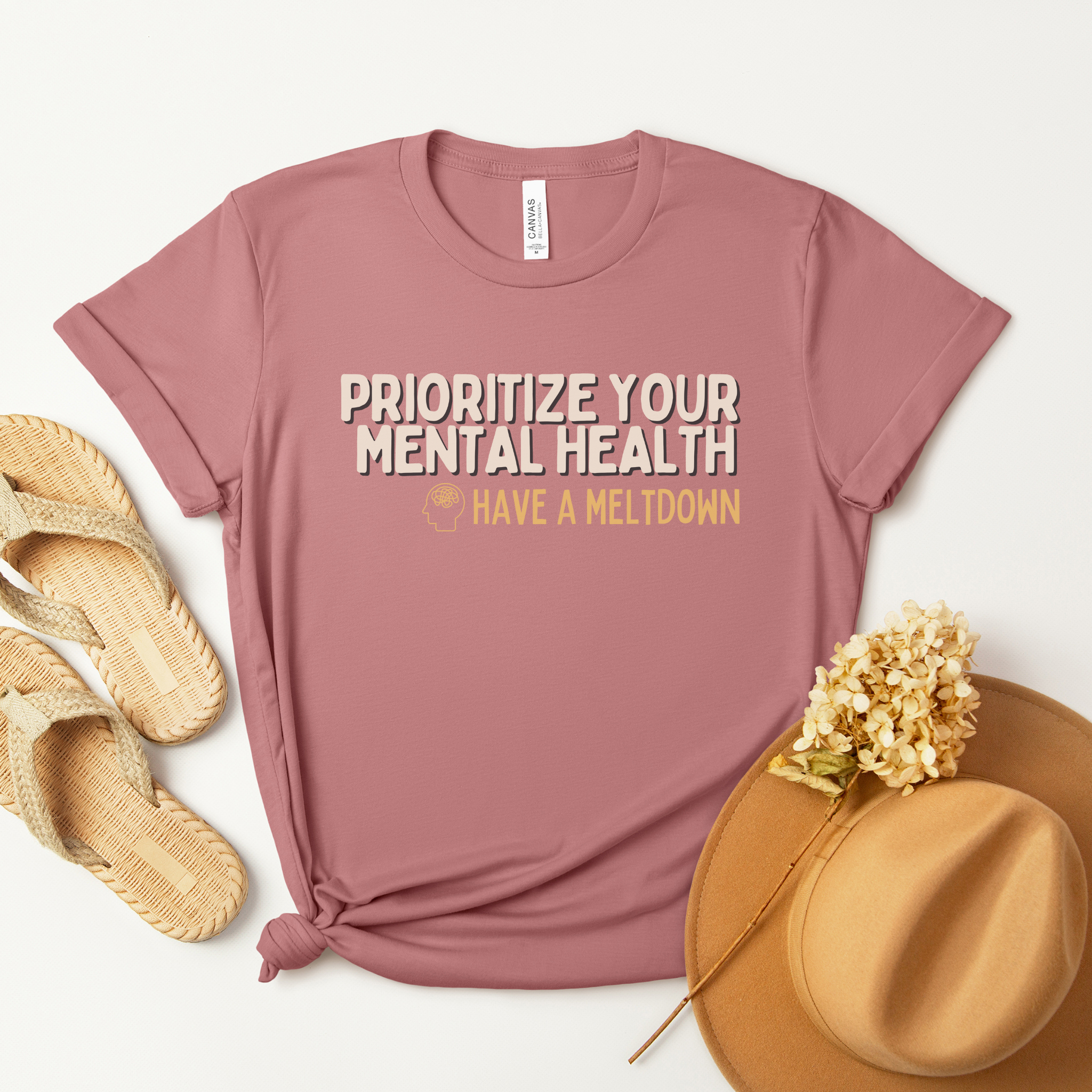 Prioritize Your Mental Health™ | Staple Graphic Tee