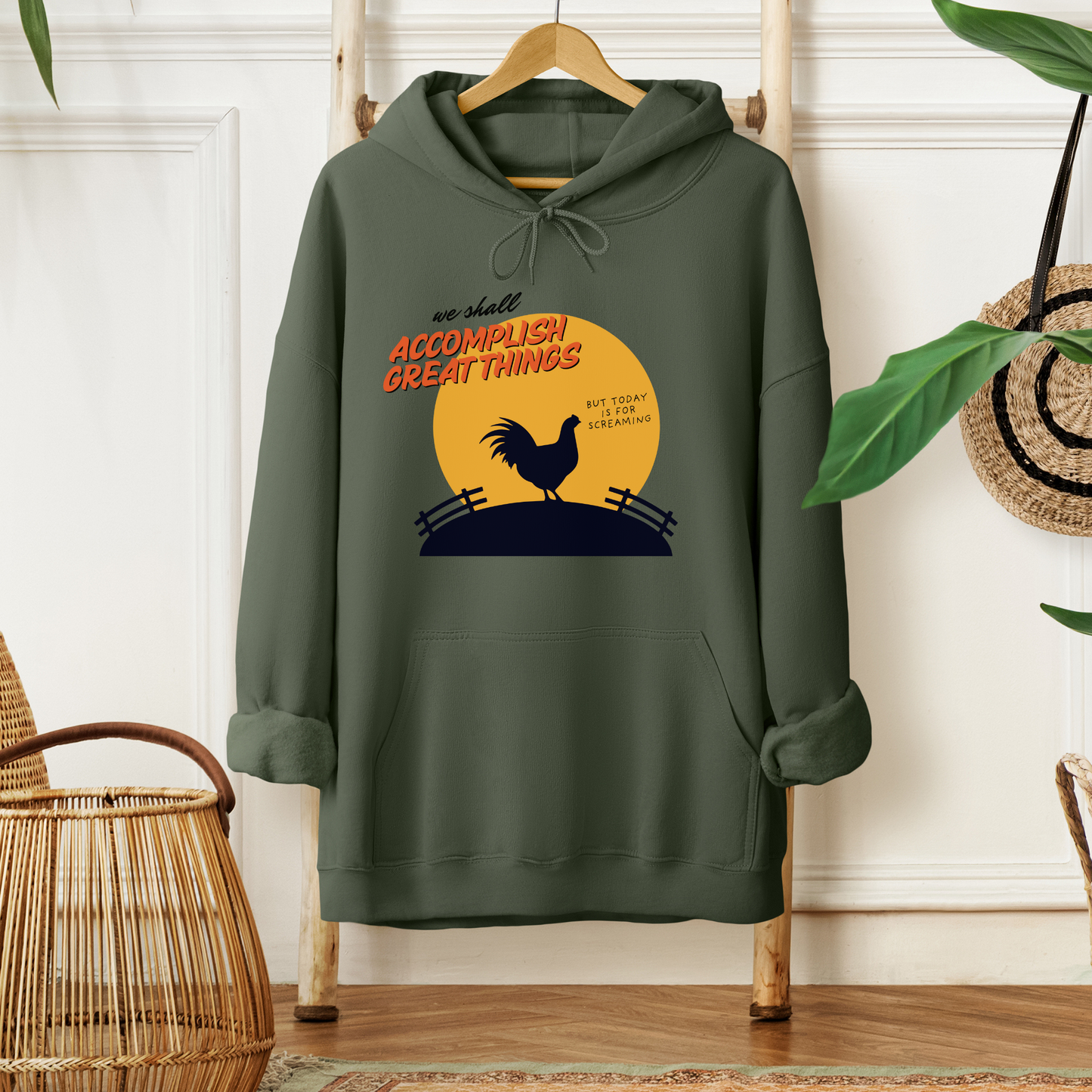 Today is for Screaming™ | Graphic Hoodie