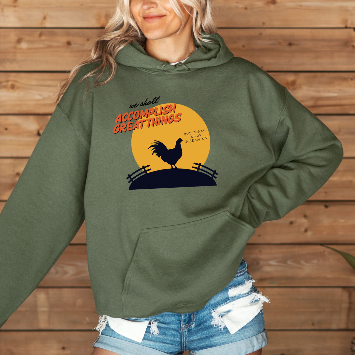 Today is for Screaming™ | Graphic Hoodie