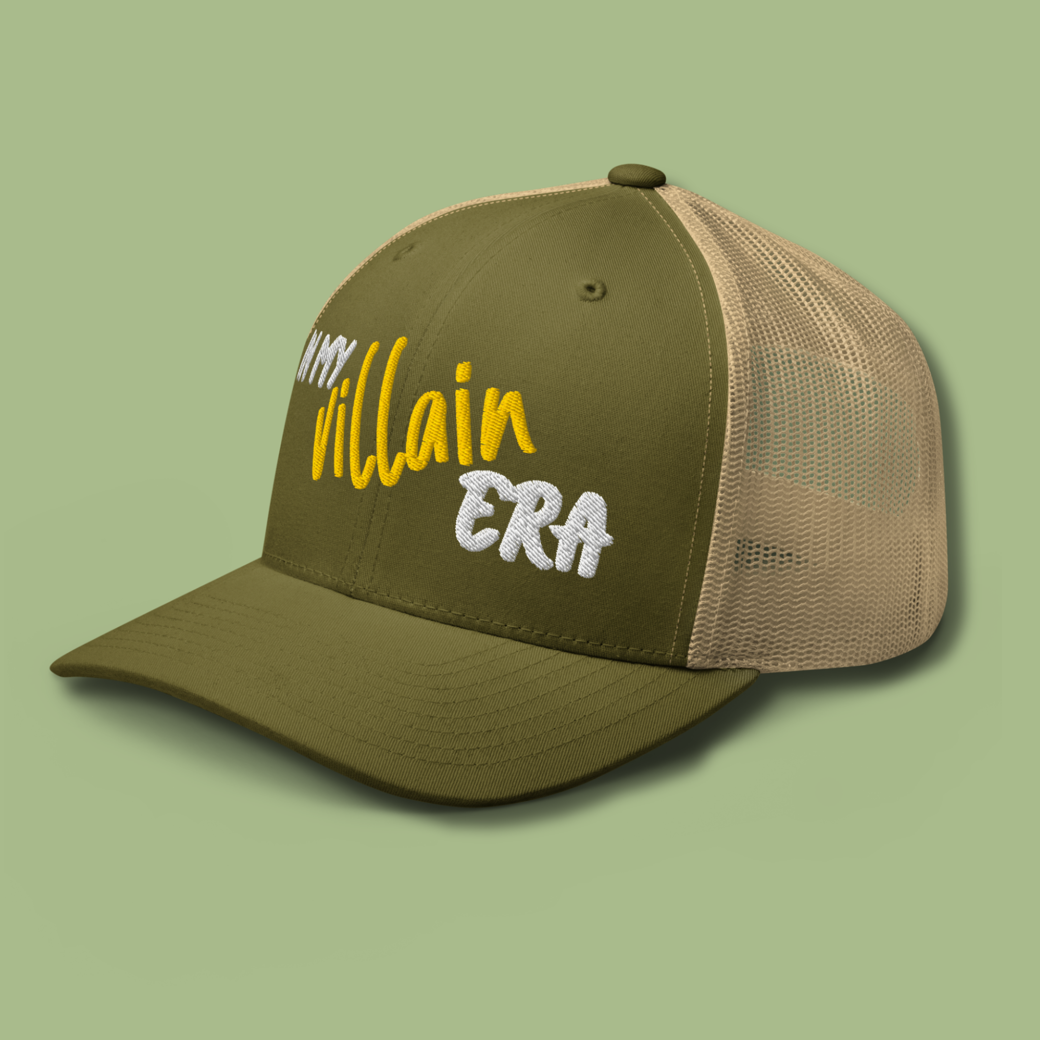 In My Villain Era™ | Embroidered Trucker Cap
