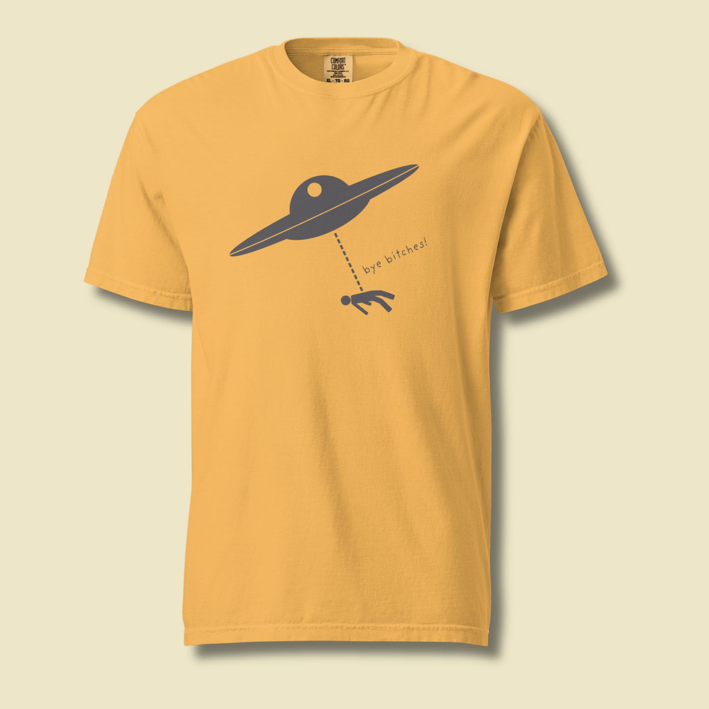 I Rather Get Abducted By Aliens™ Heavyweight Graphic Tee