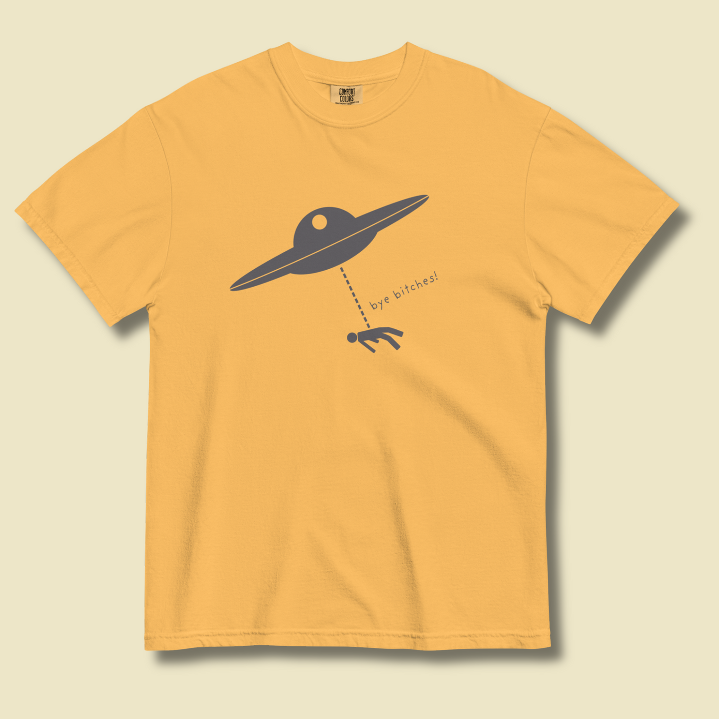I Rather Get Abducted By Aliens™ Heavyweight Graphic Tee