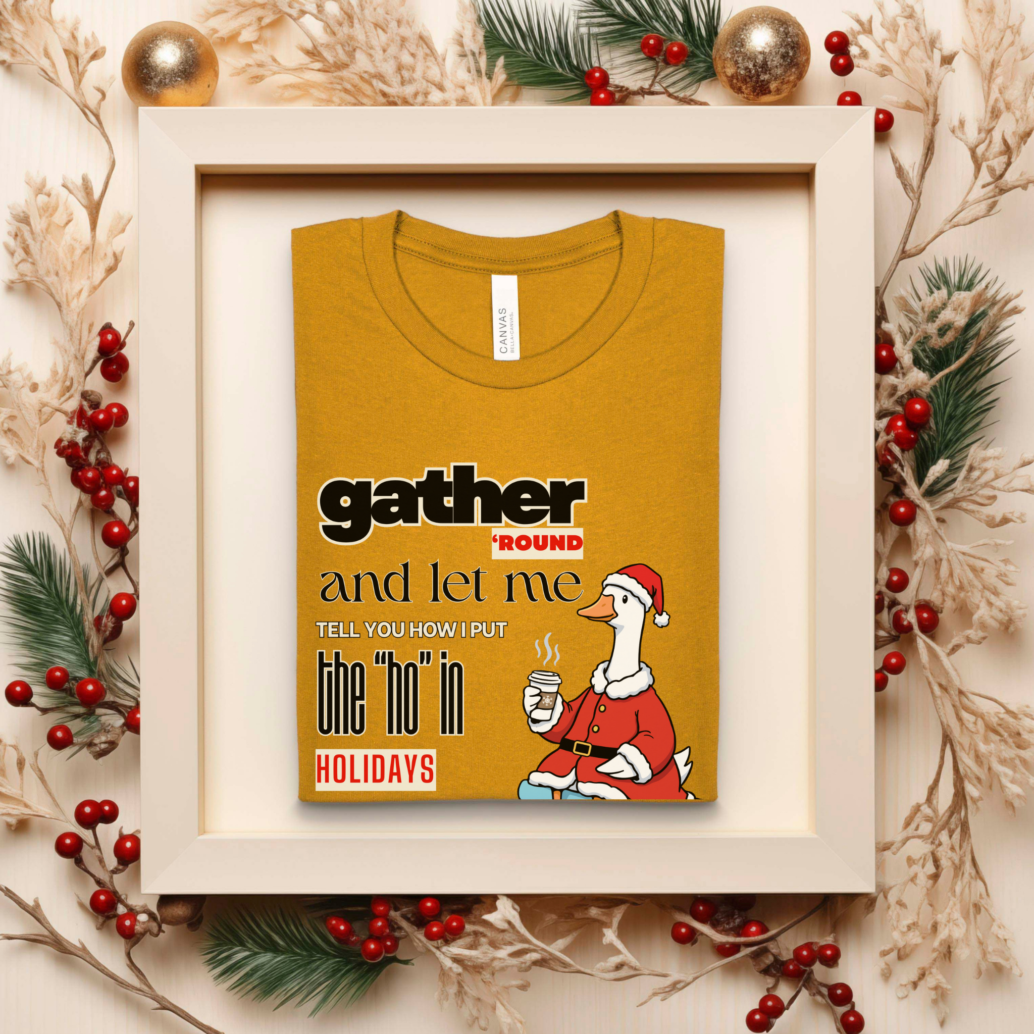 'Gather Round™ | Staple Christmas Tee