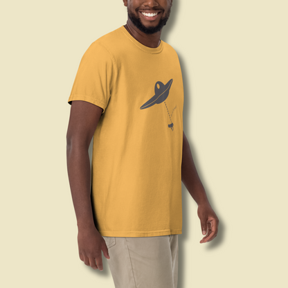 I Rather Get Abducted By Aliens™ Heavyweight Graphic Tee
