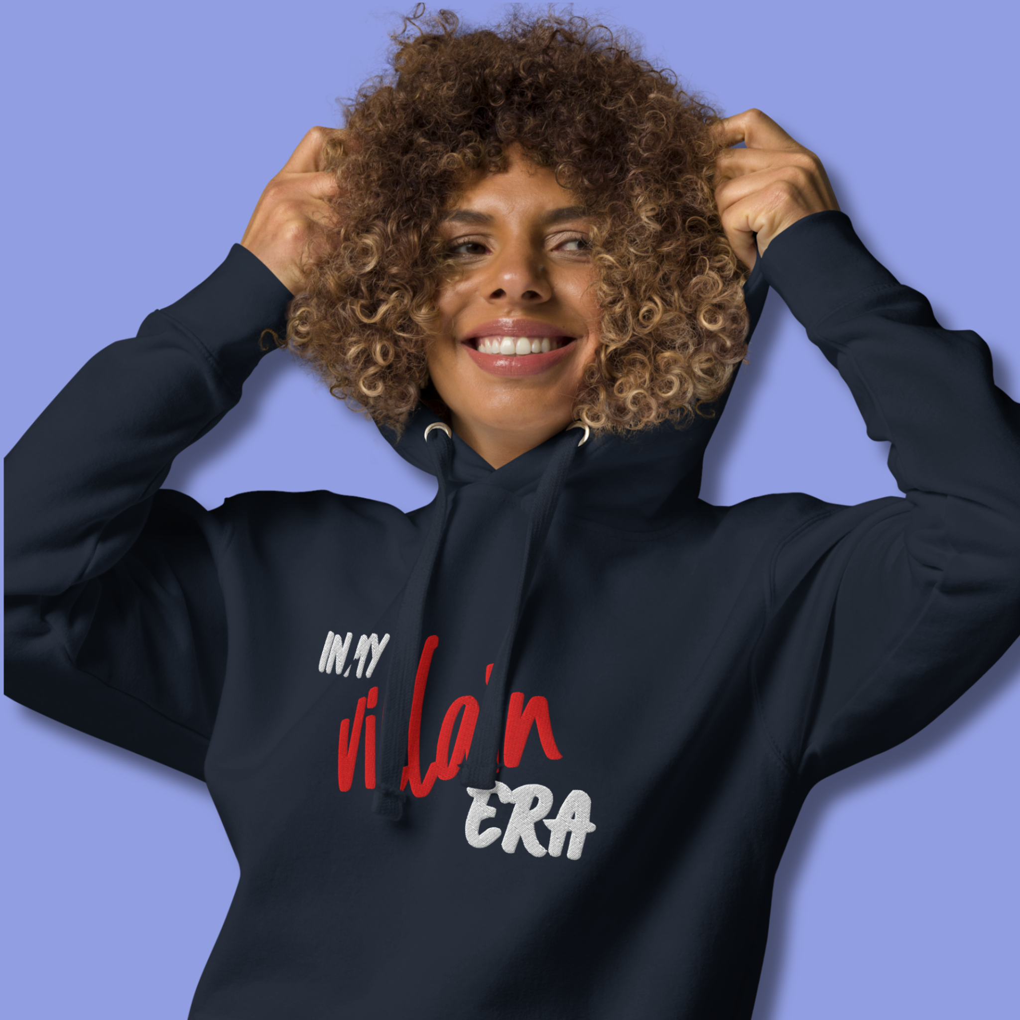 In My Villain Era™ | Premium Embroidered Hoodie