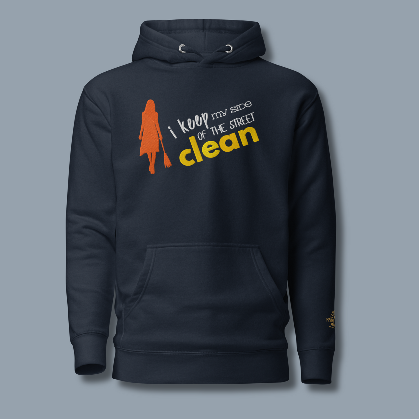 I Keep My Side Clean™ | Premium Embroidered Hoodie