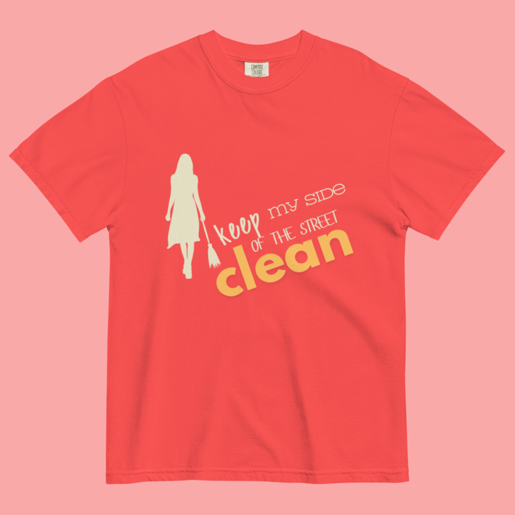 Keep My Side Clean™ | Heavyweight Graphic Tee