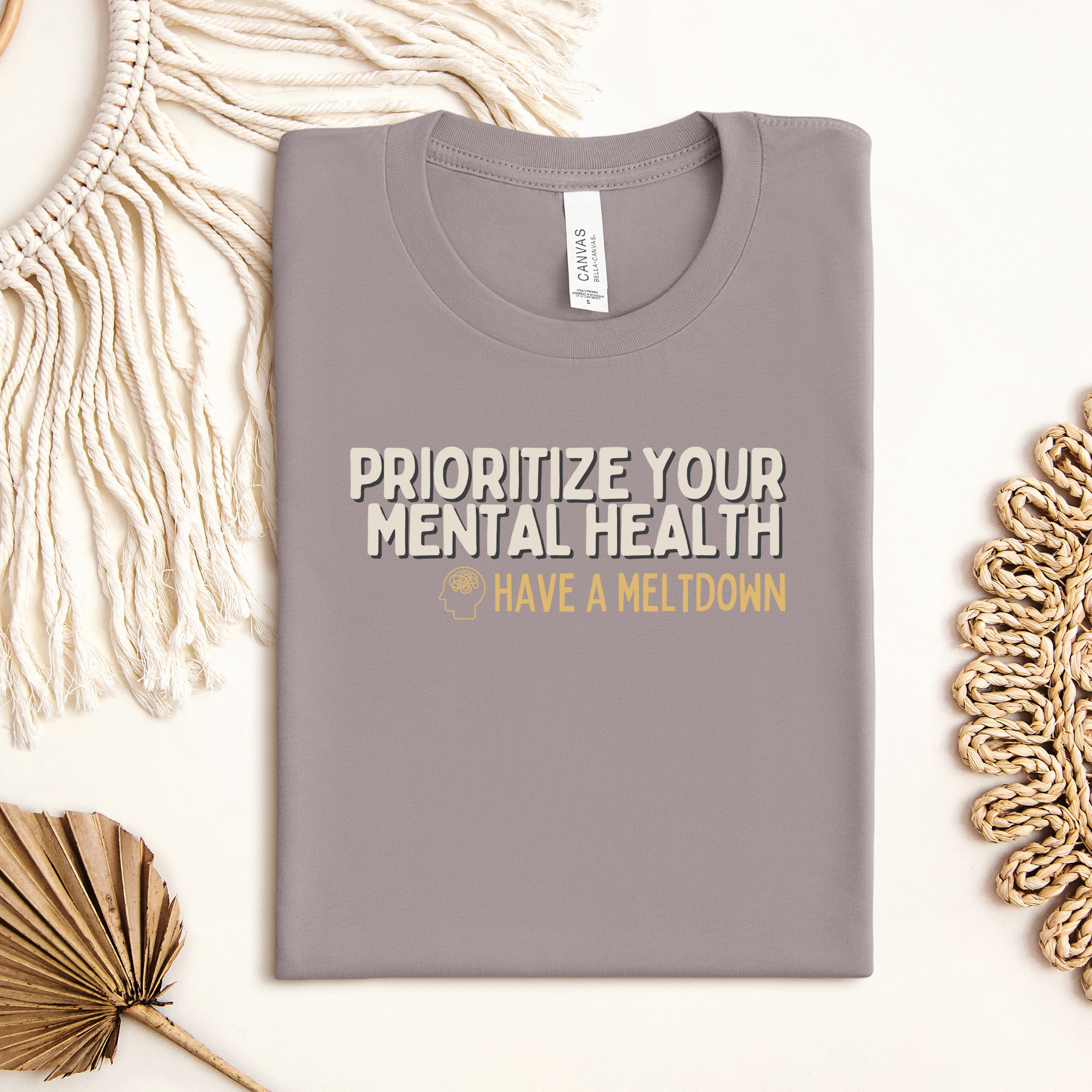 Prioritize Your Mental Health™ | Staple Graphic Tee