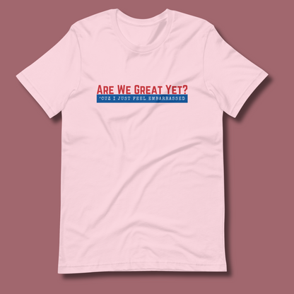 Are We Great Yet?™ | Staple Graphic Tee