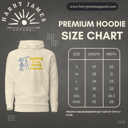 Looking™ | Premium Embroidered Hoodie