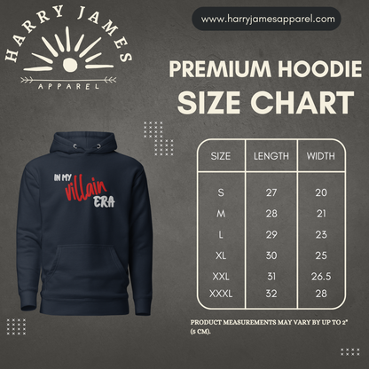 In My Villain Era™ | Premium Embroidered Hoodie