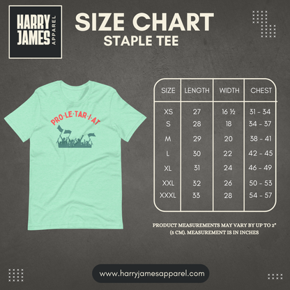 Proletariat™ | Staple Graphic Tee | For the people, by the people—on a tee built to last.