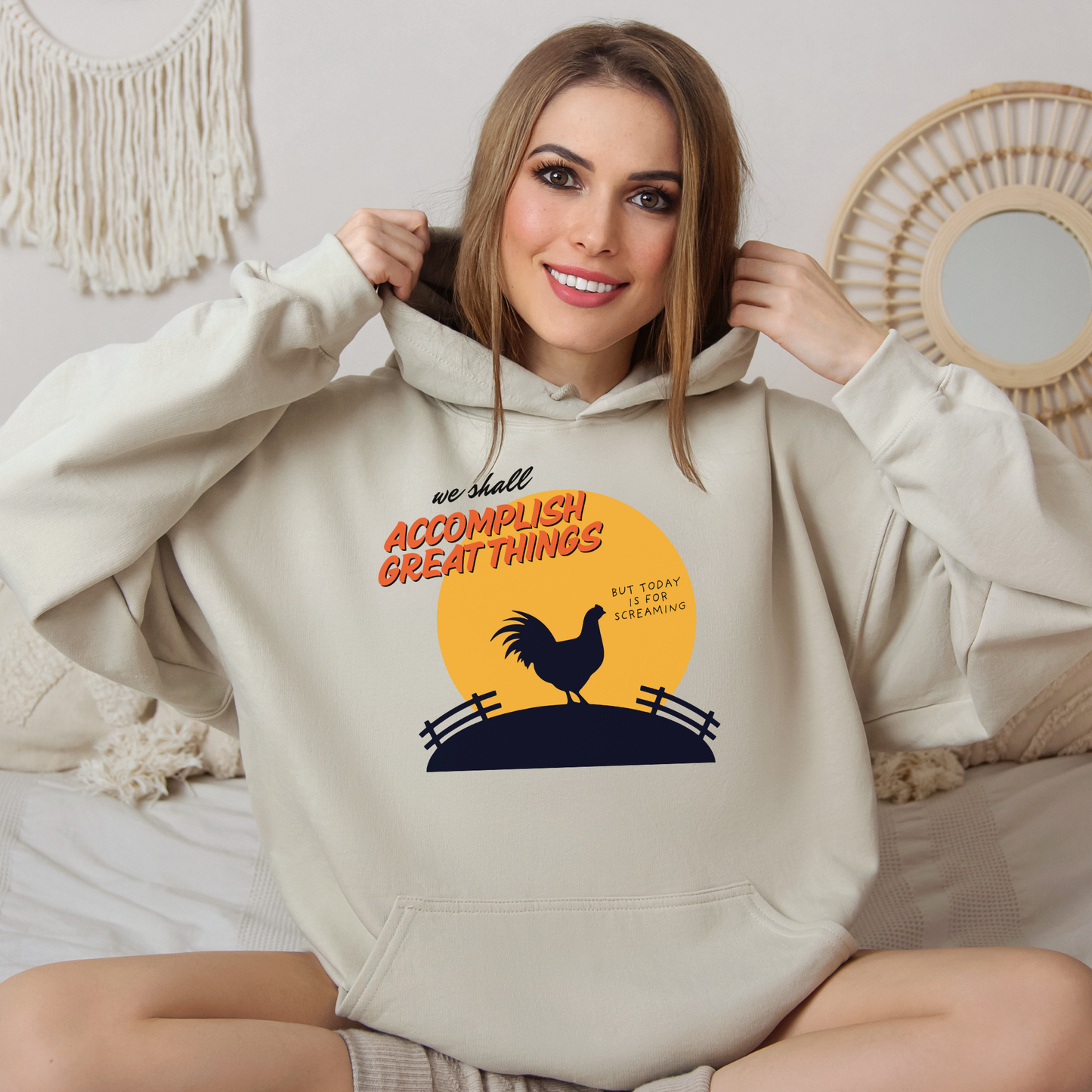 Today is for Screaming™ | Graphic Hoodie
