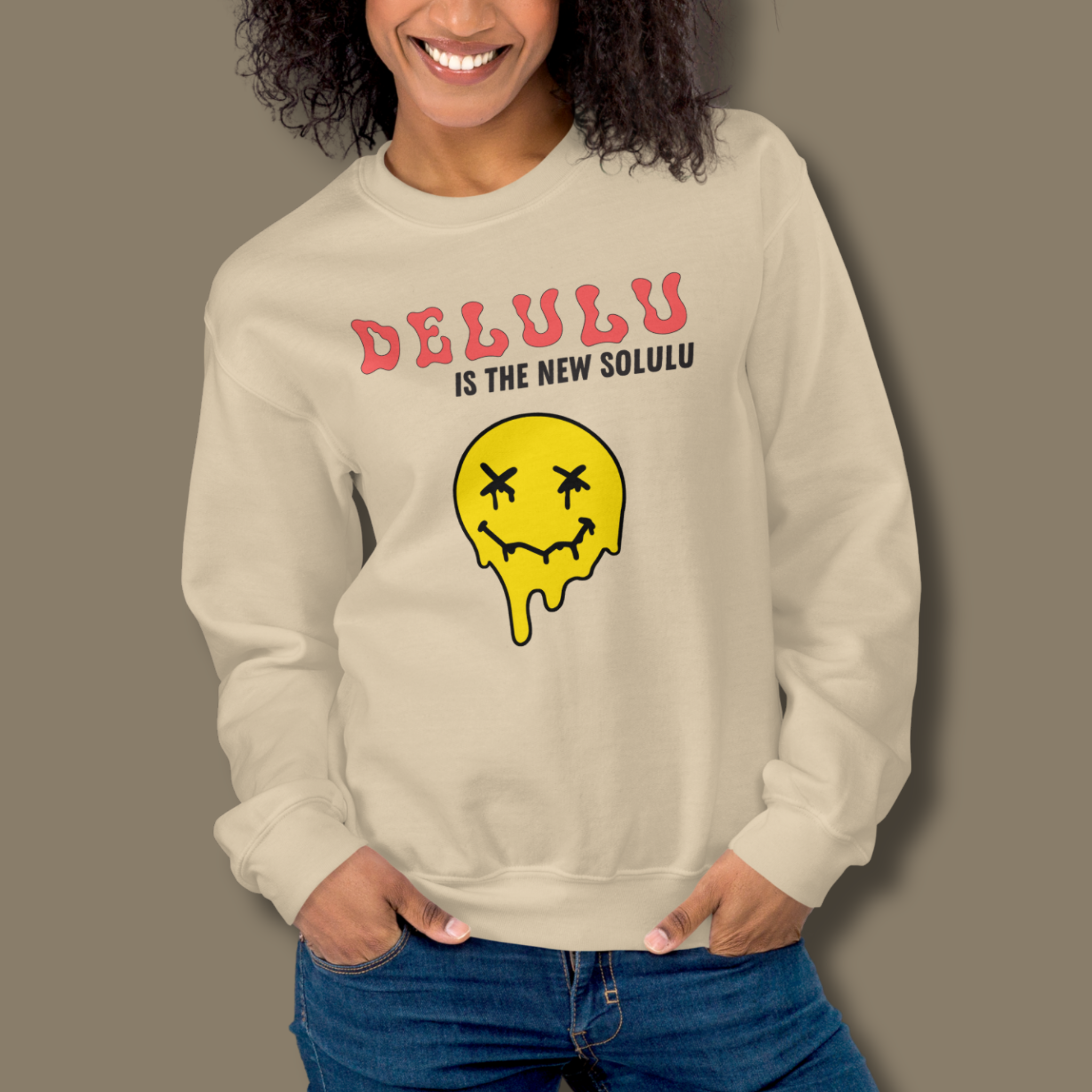 Delulu is the New Solulu™ | Graphic Sweatshirt