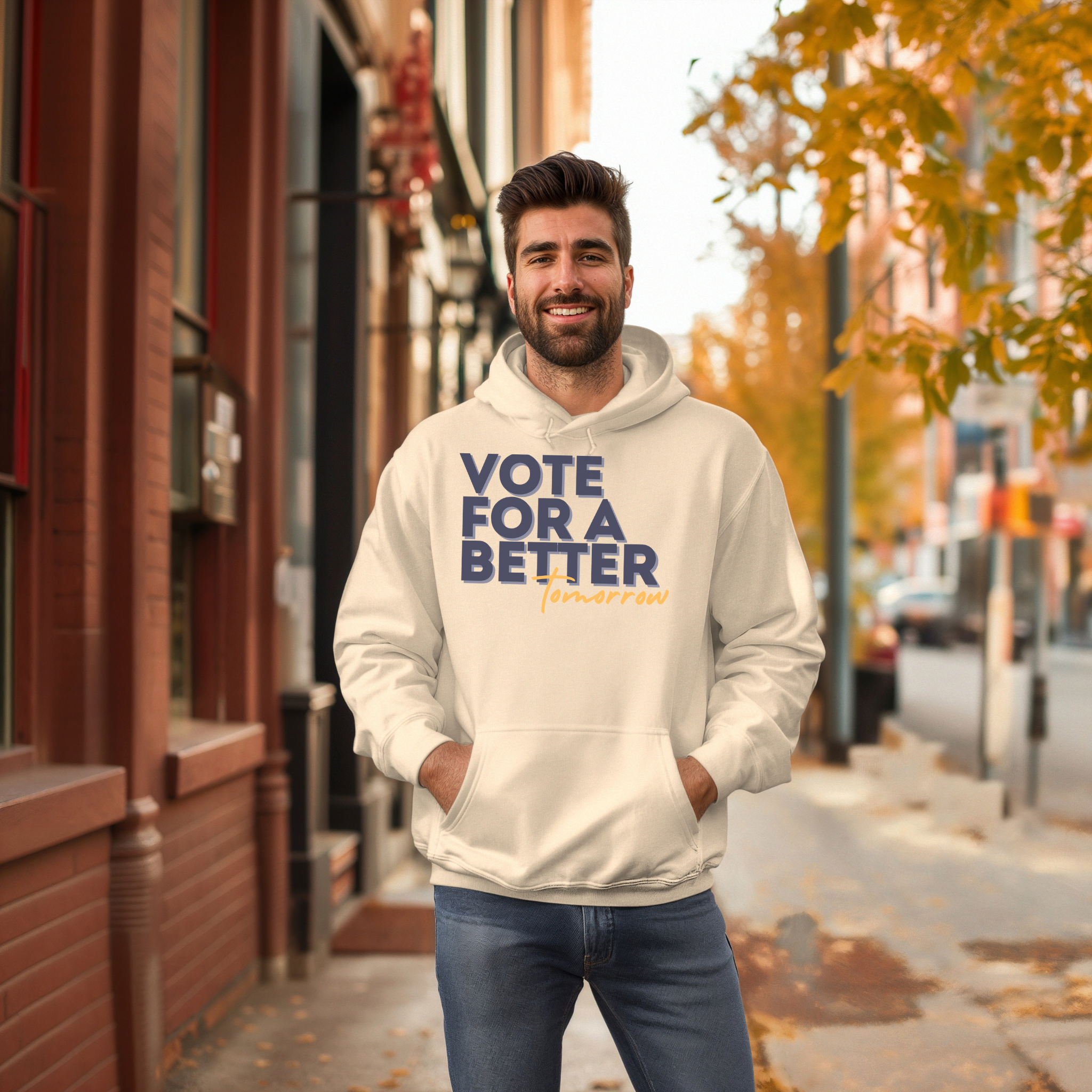 Vote For A Better Tomorrow™ | Graphic Hoodie
