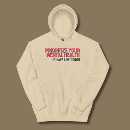 Prioritize Your Mental Health™ | Graphic Hoodie