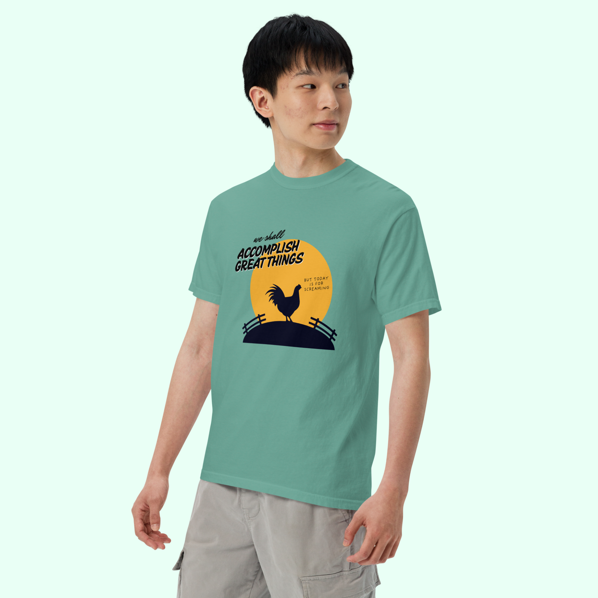 Today is for Screaming™ | Heavyweight Graphic Tee