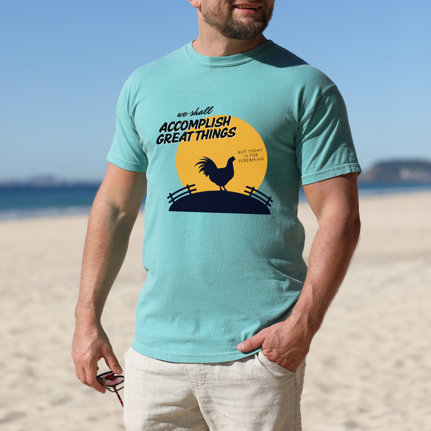 Today is for Screaming™ | Heavyweight Graphic Tee