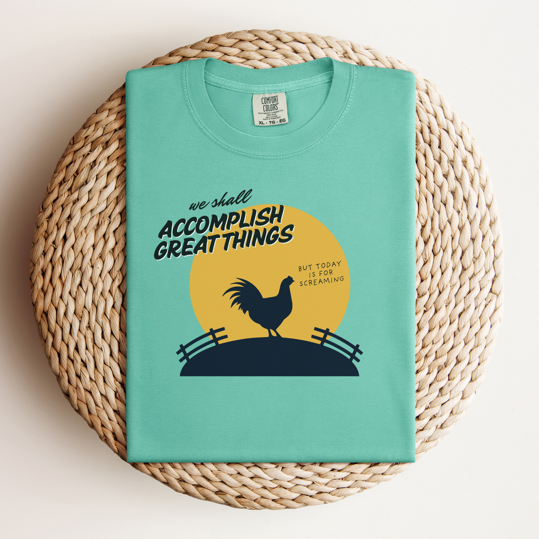 Today is for Screaming™ | Heavyweight Graphic Tee