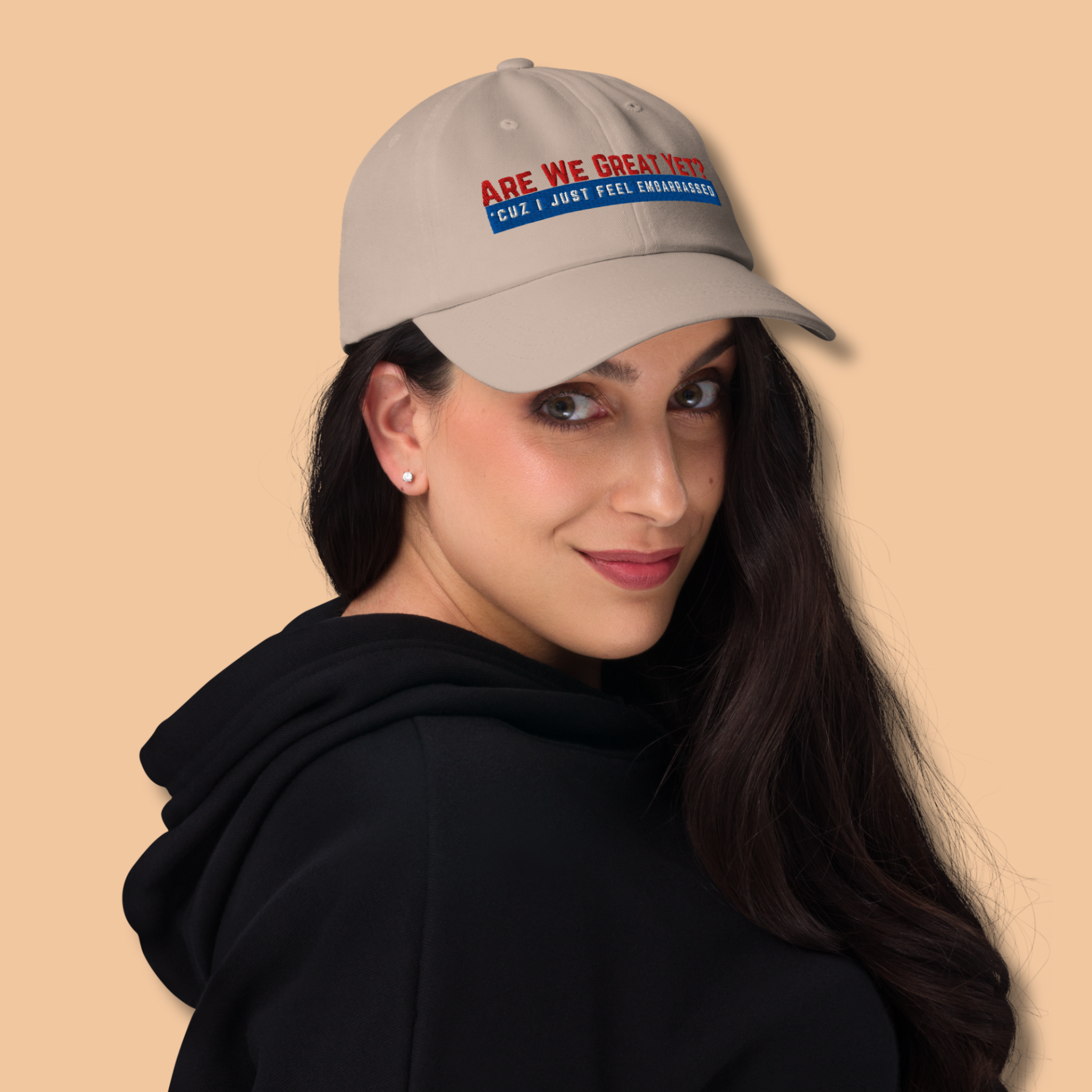 Are We Great Yet?™ | Embroidered Dad Hat