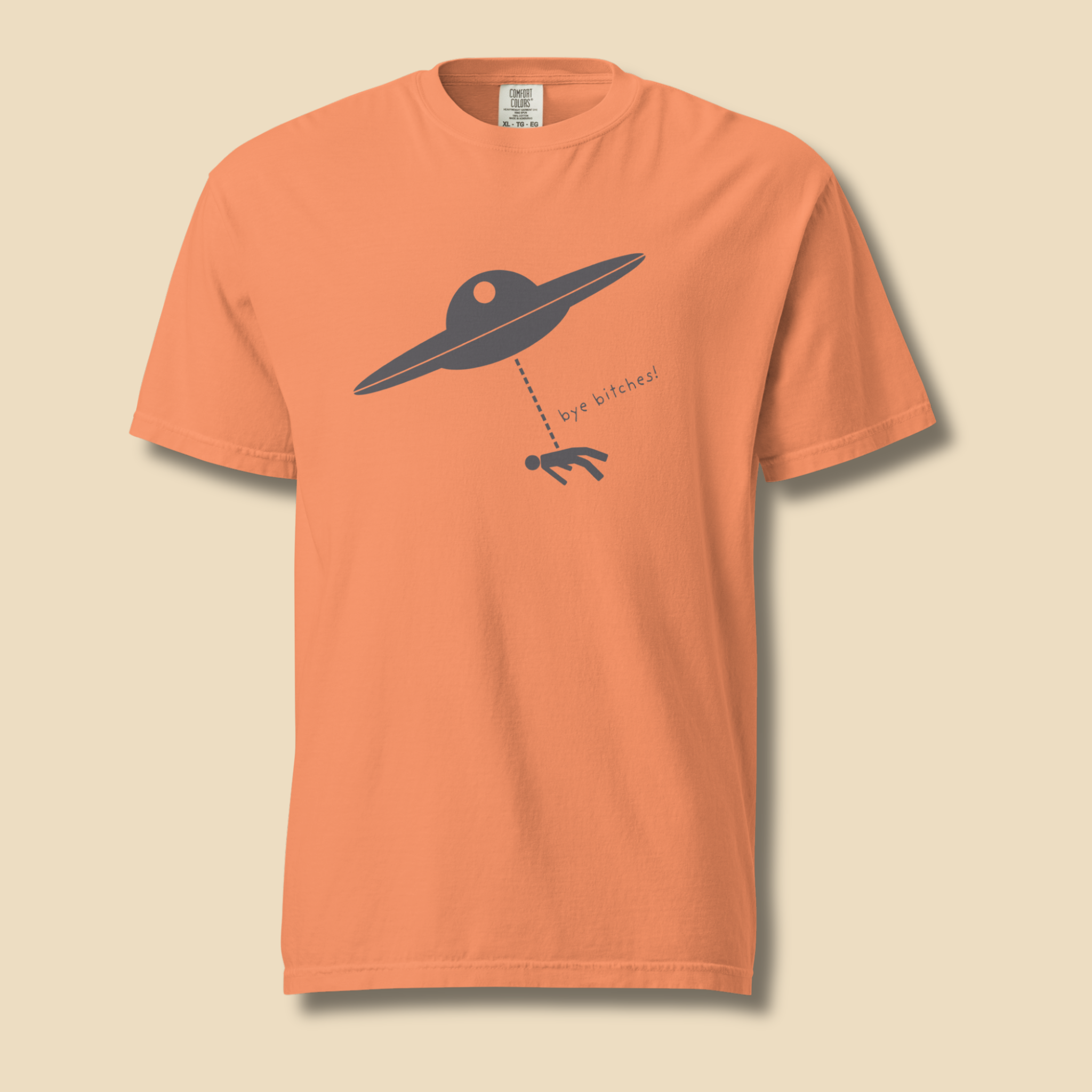 I Rather Get Abducted By Aliens™ Heavyweight Graphic Tee