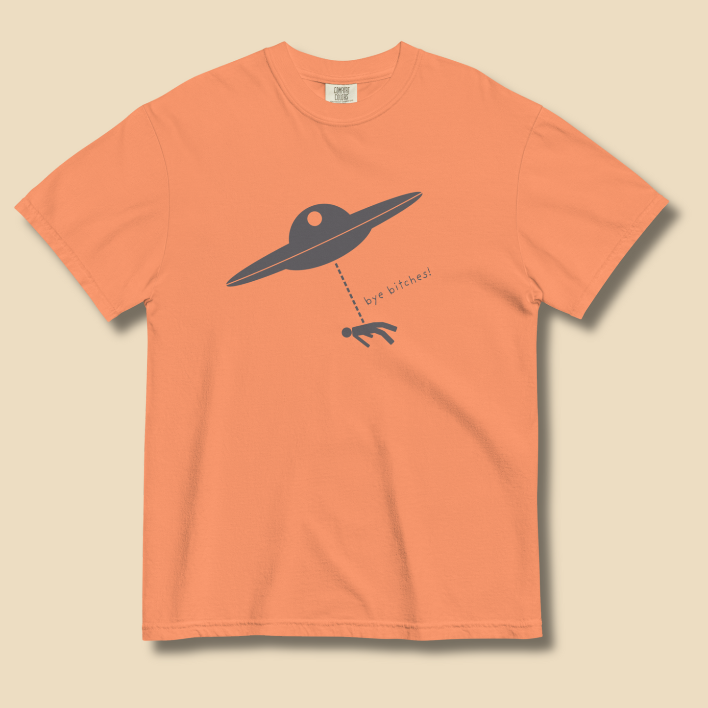 I Rather Get Abducted By Aliens™ Heavyweight Graphic Tee