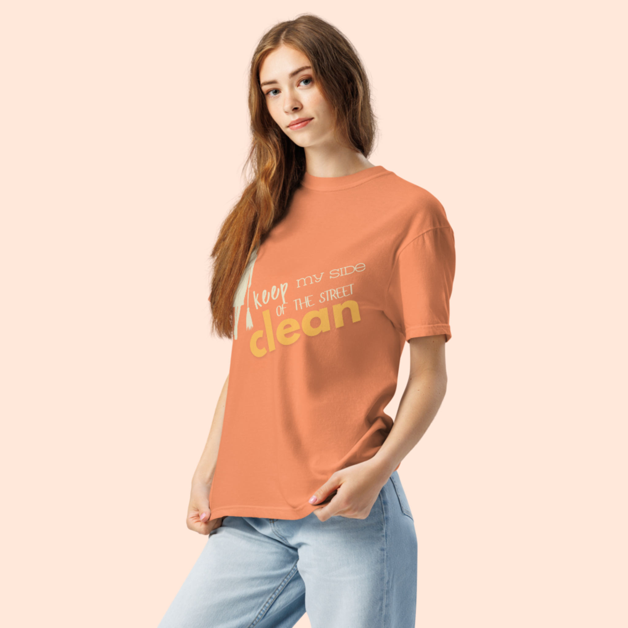 Keep My Side Clean™ | Heavyweight Graphic Tee