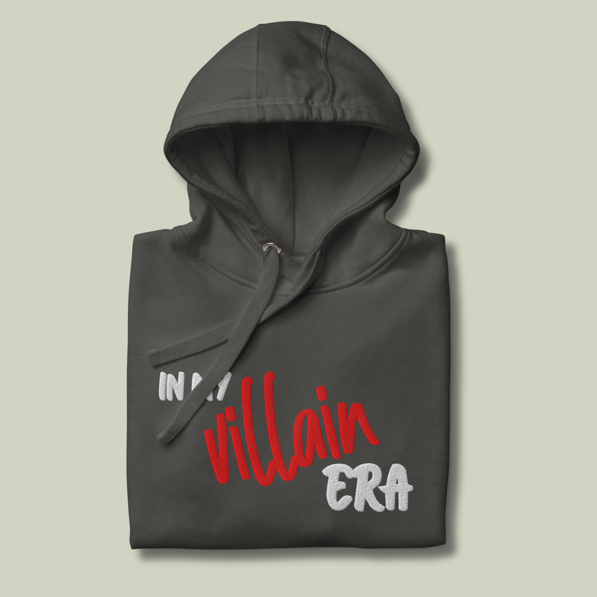 In My Villain Era™ | Premium Embroidered Hoodie