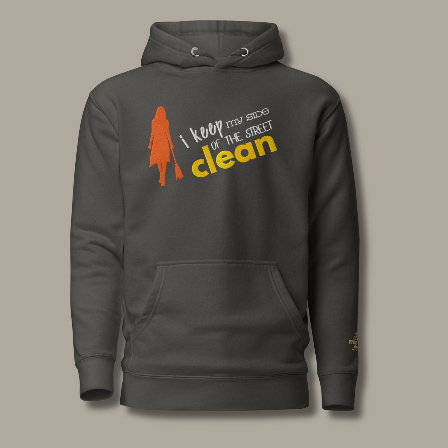 I Keep My Side Clean™ | Premium Embroidered Hoodie