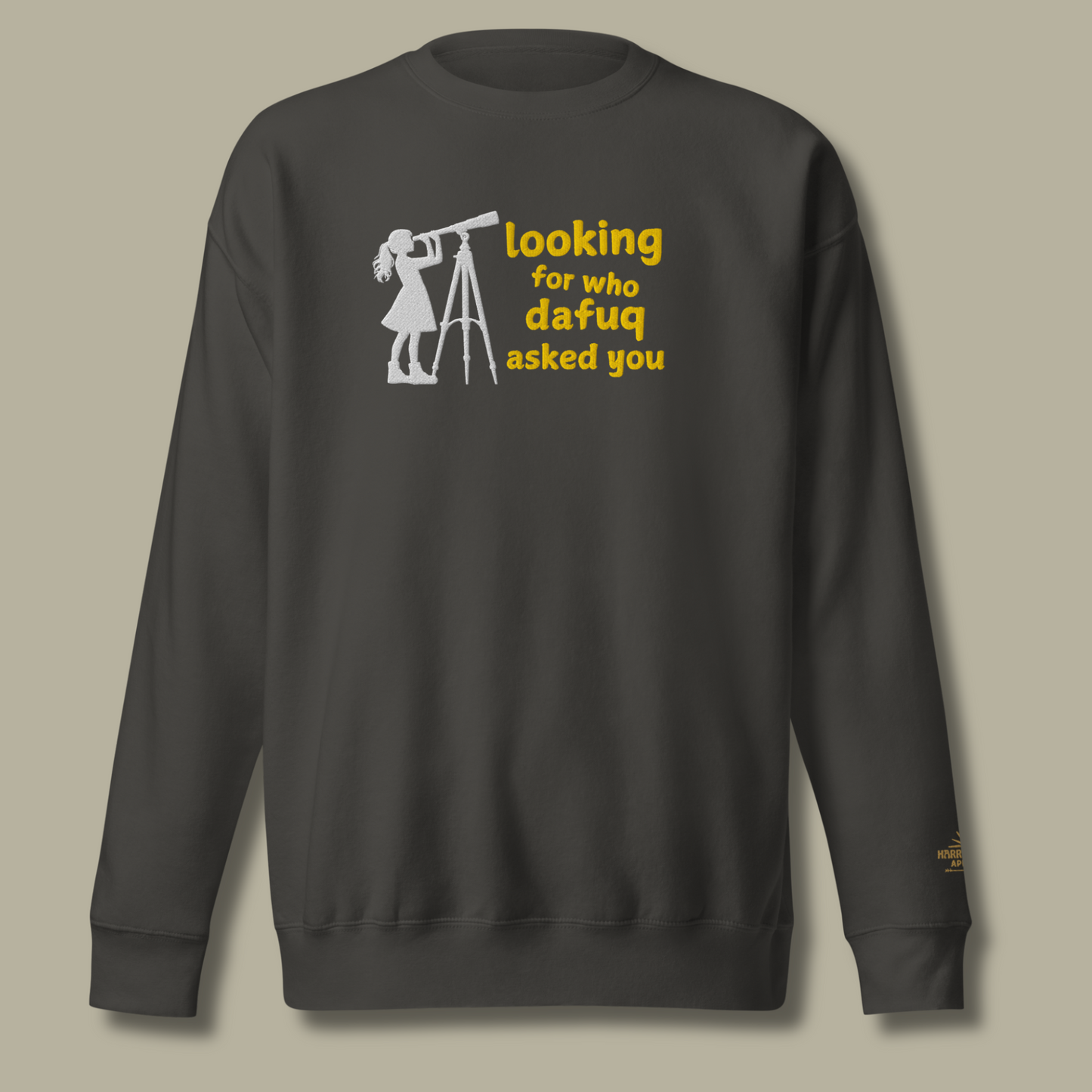 Looking™ | Premium Embroidered Sweatshirt