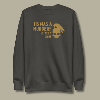 Murder of Crows™ | Premium Embroidered Sweatshirt