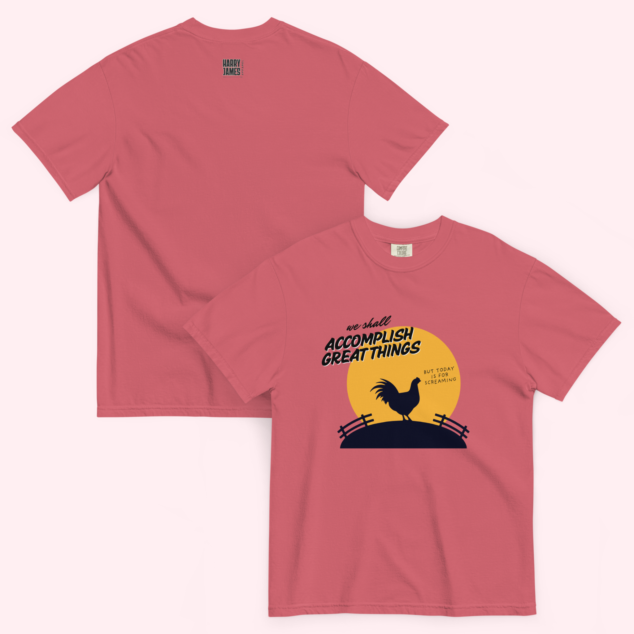Today is for Screaming™ | Heavyweight Graphic Tee
