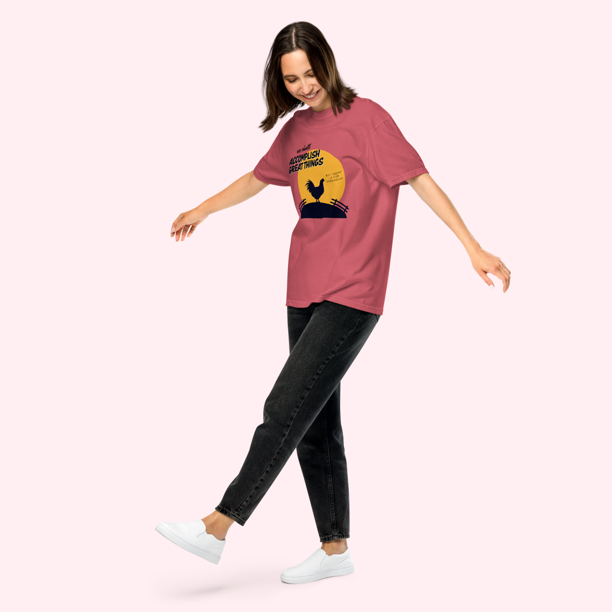 Today is for Screaming™ | Heavyweight Graphic Tee