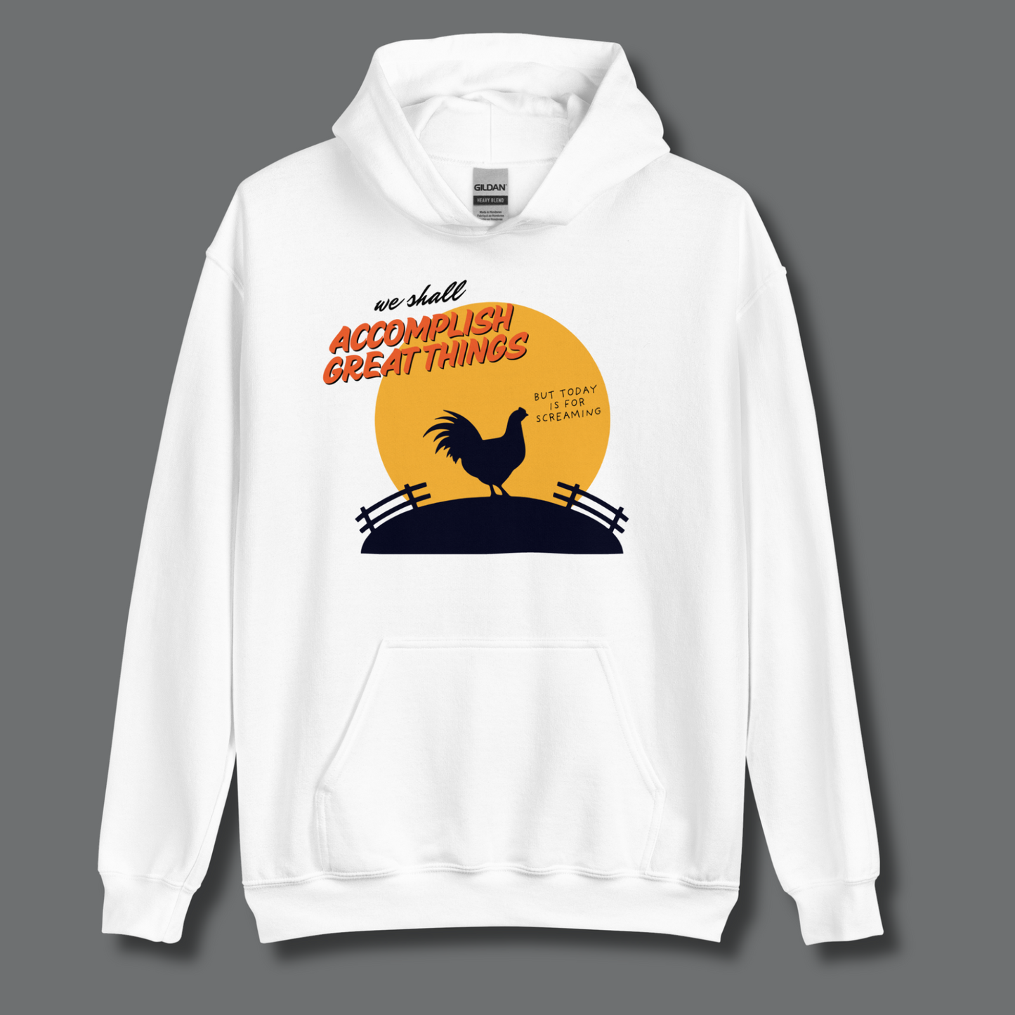 Today is for Screaming™ | Graphic Hoodie