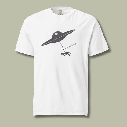 I Rather Get Abducted By Aliens™ Heavyweight Graphic Tee