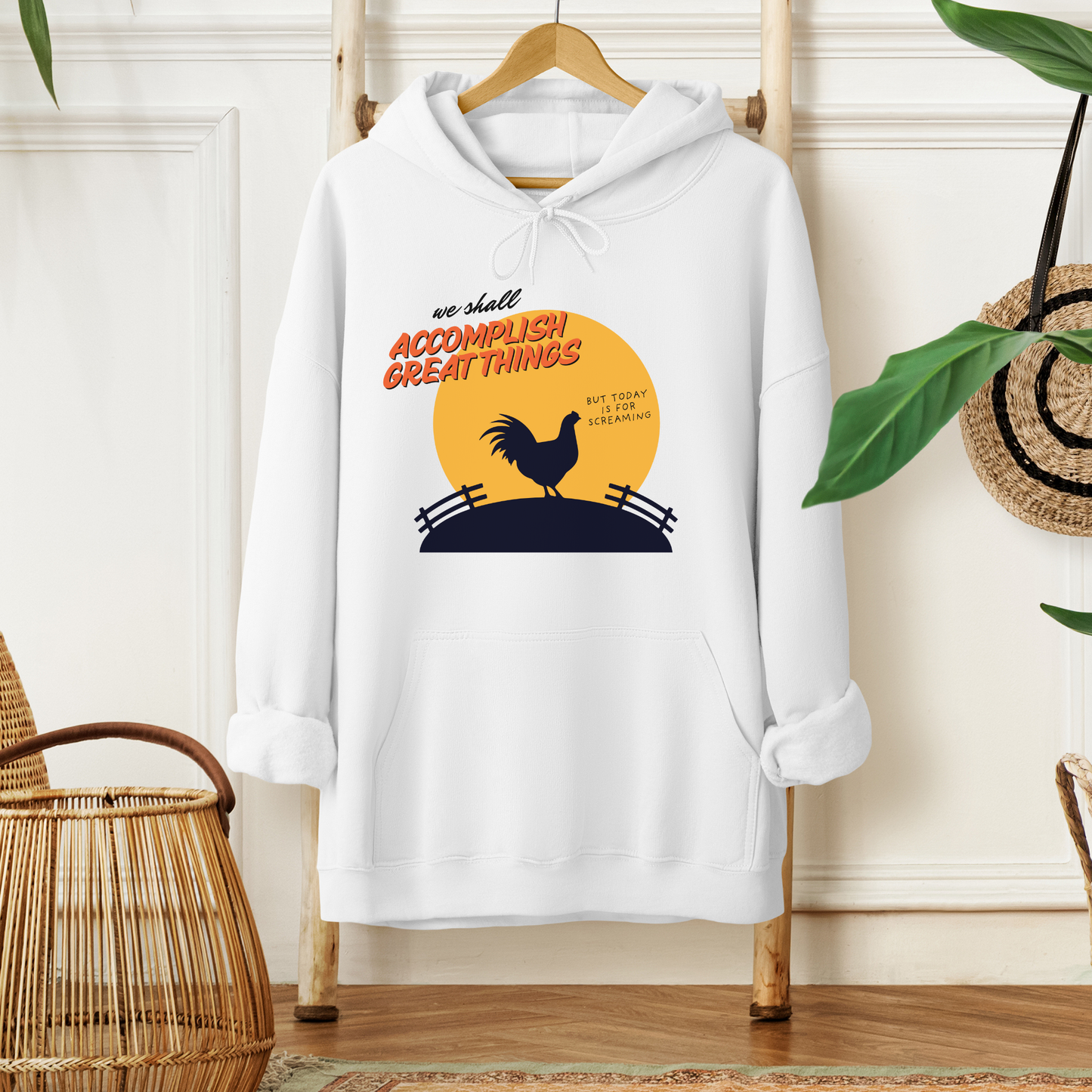 Today is for Screaming™ | Graphic Hoodie