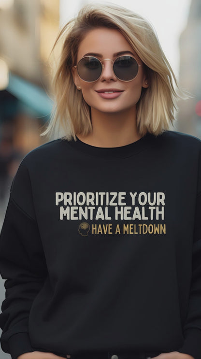 Prioritize Your Mental Health™ | Heavyweight Graphic Tee