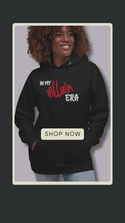 In My Villain Era™ | Premium Embroidered Hoodie